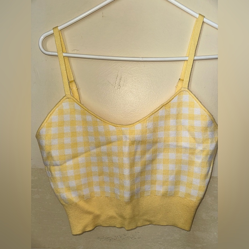 Sugarlips Sunny Yellow Knit Top
